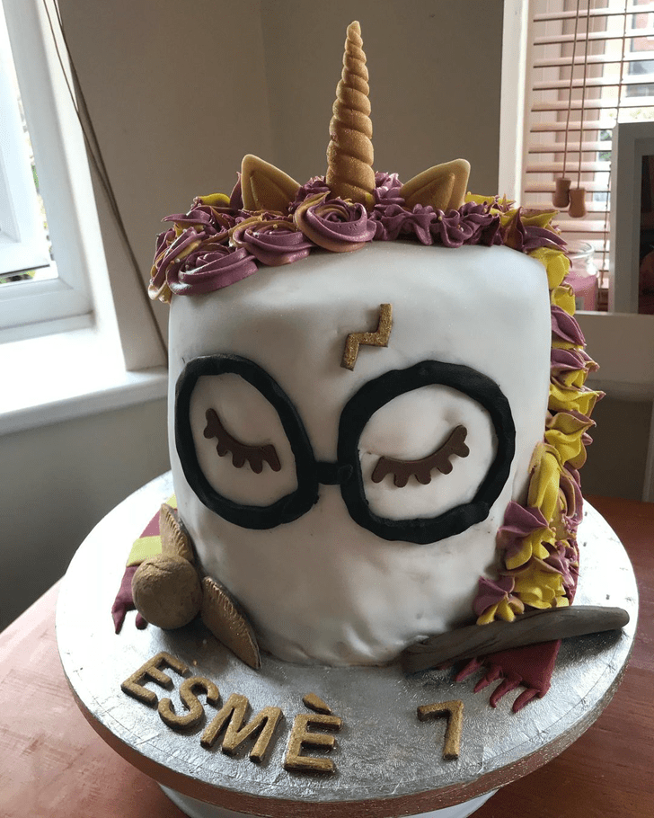 Lovely Harry Potter Cake Design
