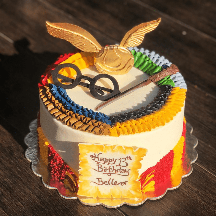 Magnetic Harry Potter Cake