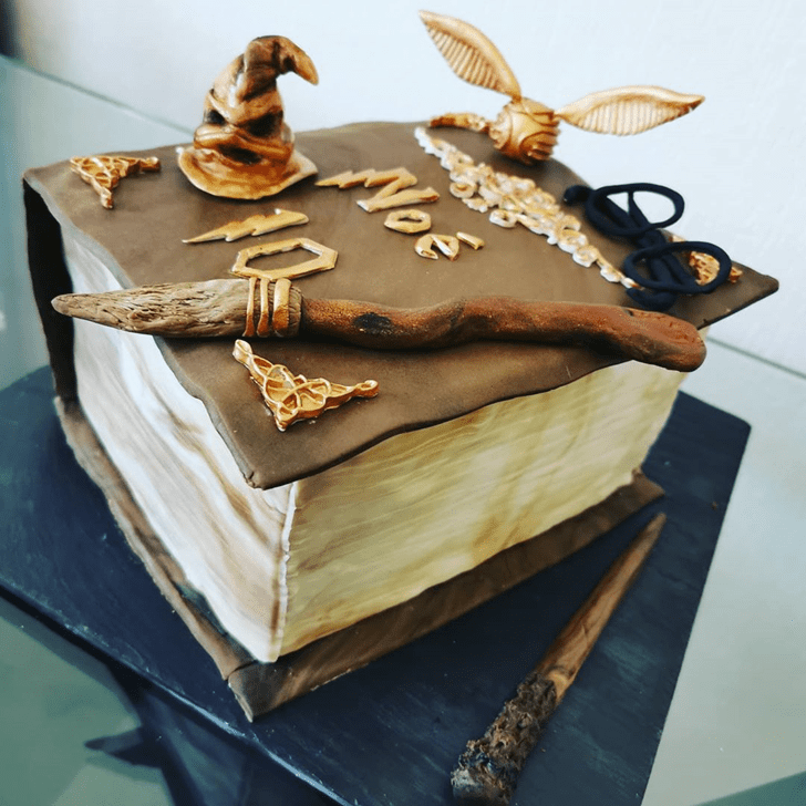 Pretty Harry Potter Cake