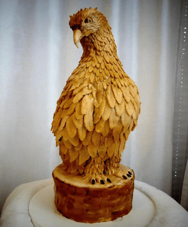 Captivating Hawk Cake