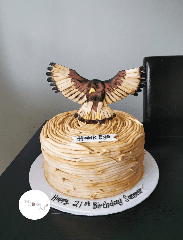 Charming Hawk Cake