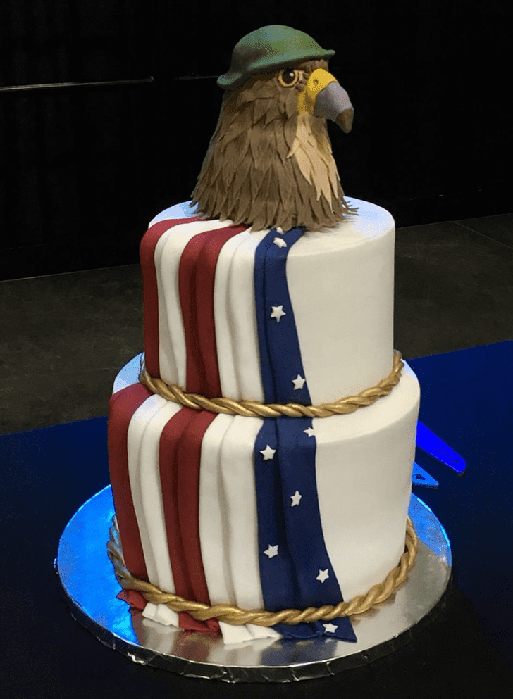 Classy Hawk Cake