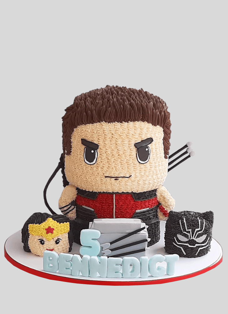 Enthralling Hawkeye Cake