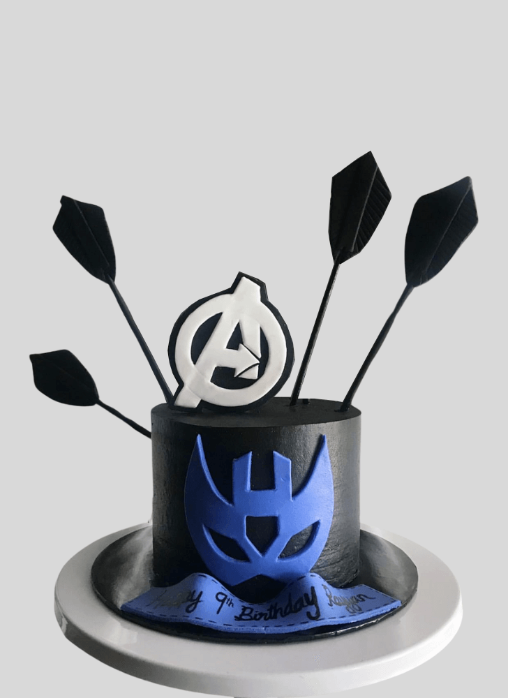 Fine Hawkeye Cake