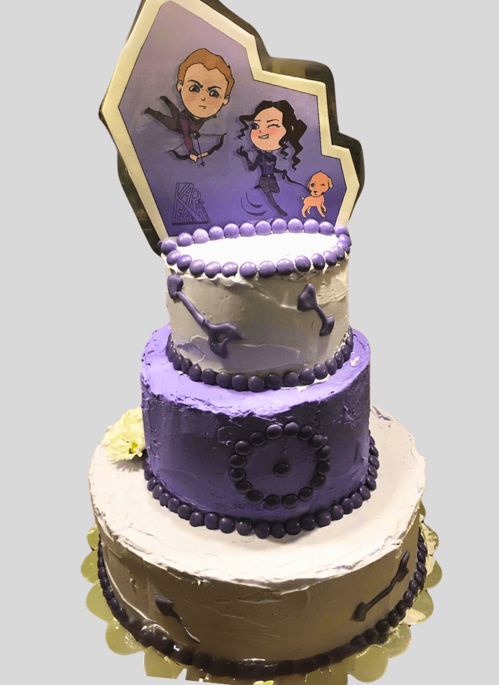 Ideal Hawkeye Cake