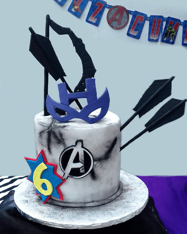 Classy Hawkeye Cake