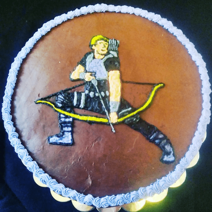 Dazzling Hawkeye Cake