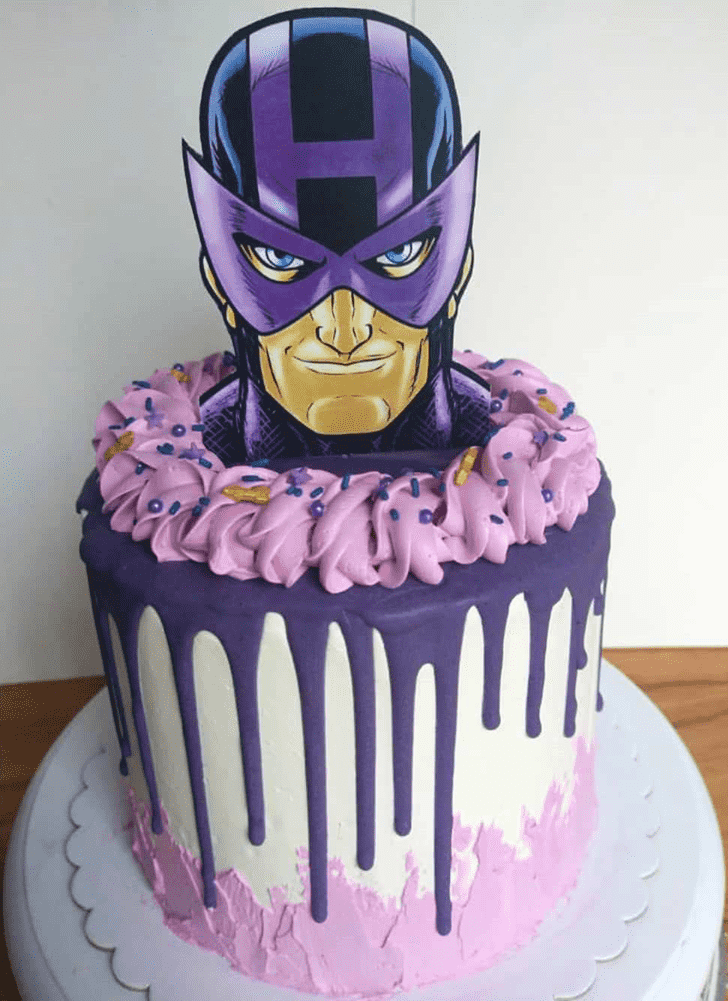 Fascinating Hawkeye Cake