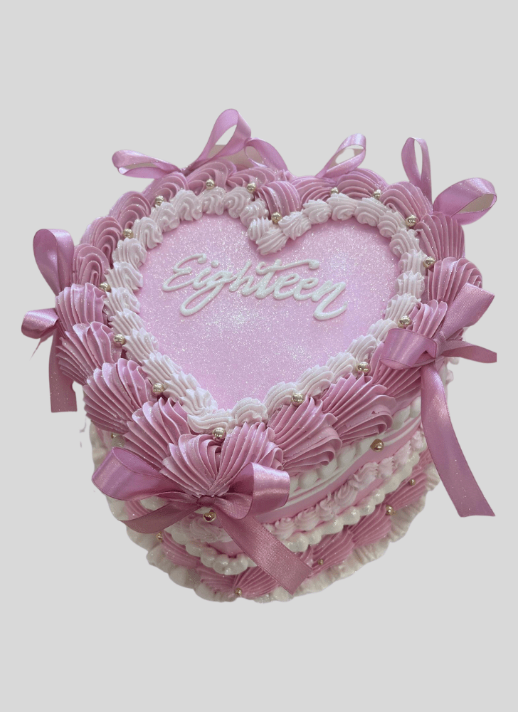 Beauteous Heart Cake