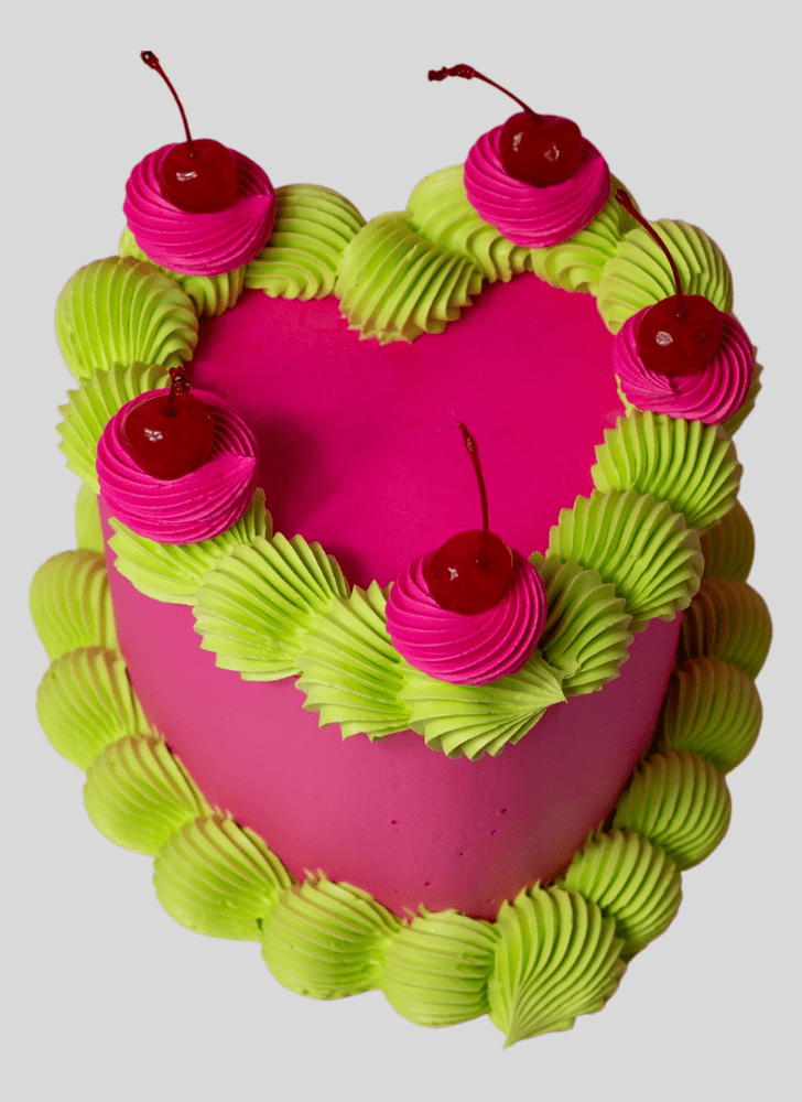 Bewitching Heart Cake