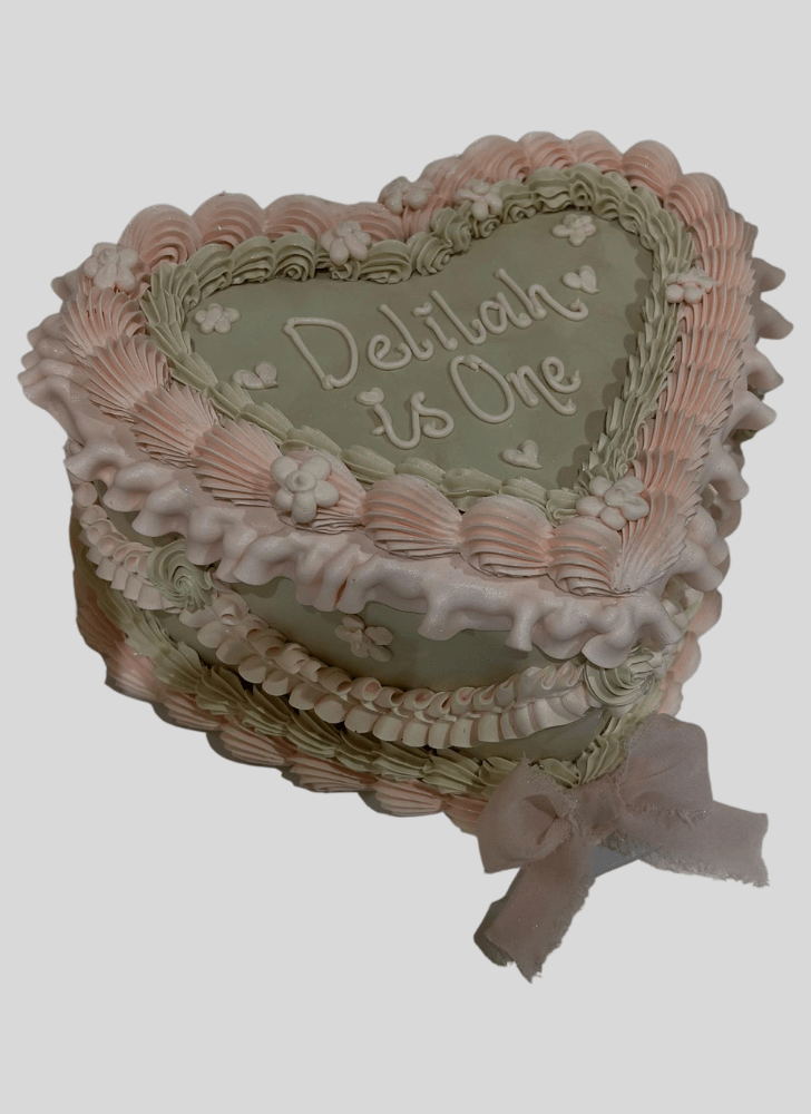 Exquisite Heart Cake