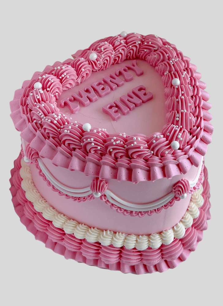 Magnetic Heart Cake