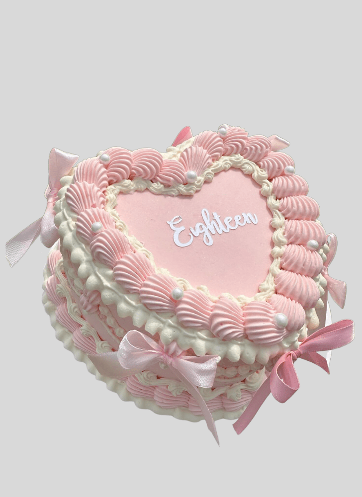 Shapely Heart Cake