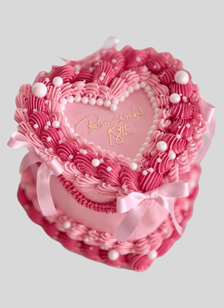 Superb Heart Cake