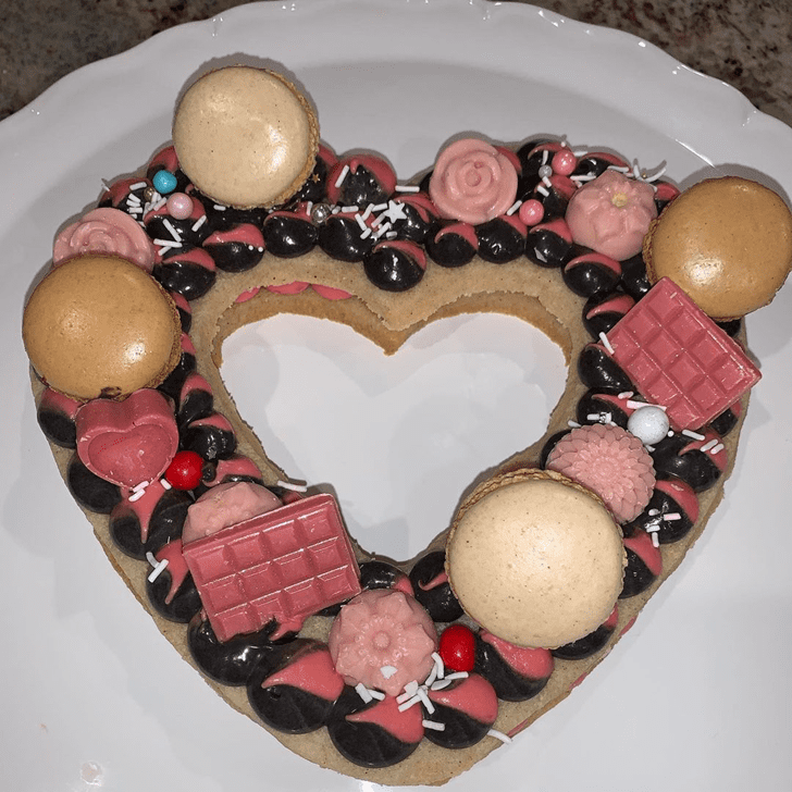 Dazzling Heart Cake