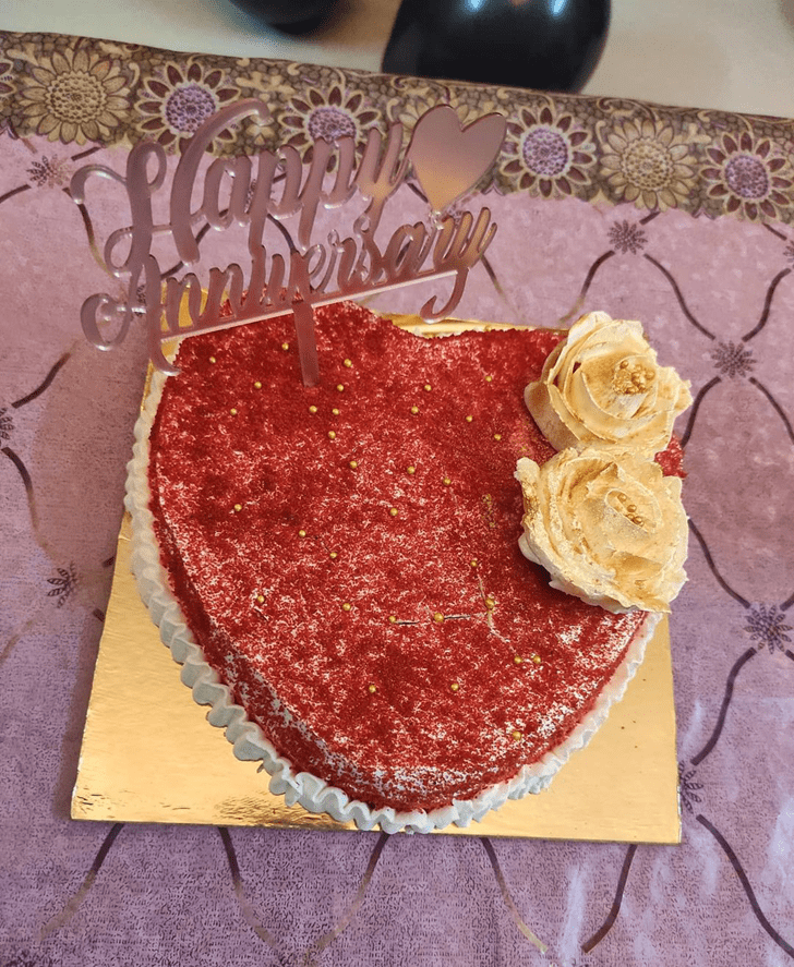 Good Looking Heart Cake