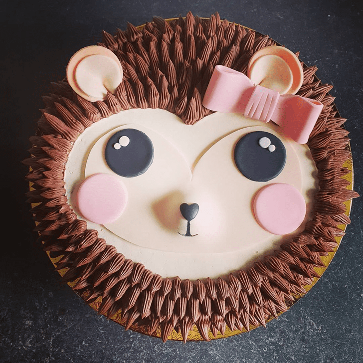Captivating Hedgehog Cake