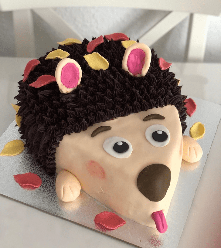 Classy Hedgehog Cake