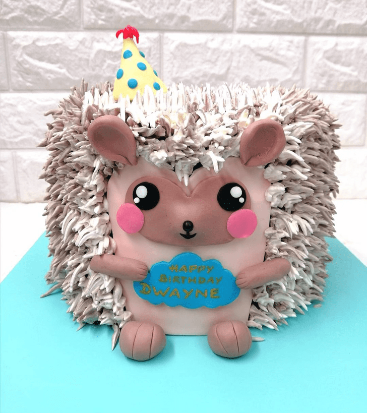 Fine Hedgehog Cake