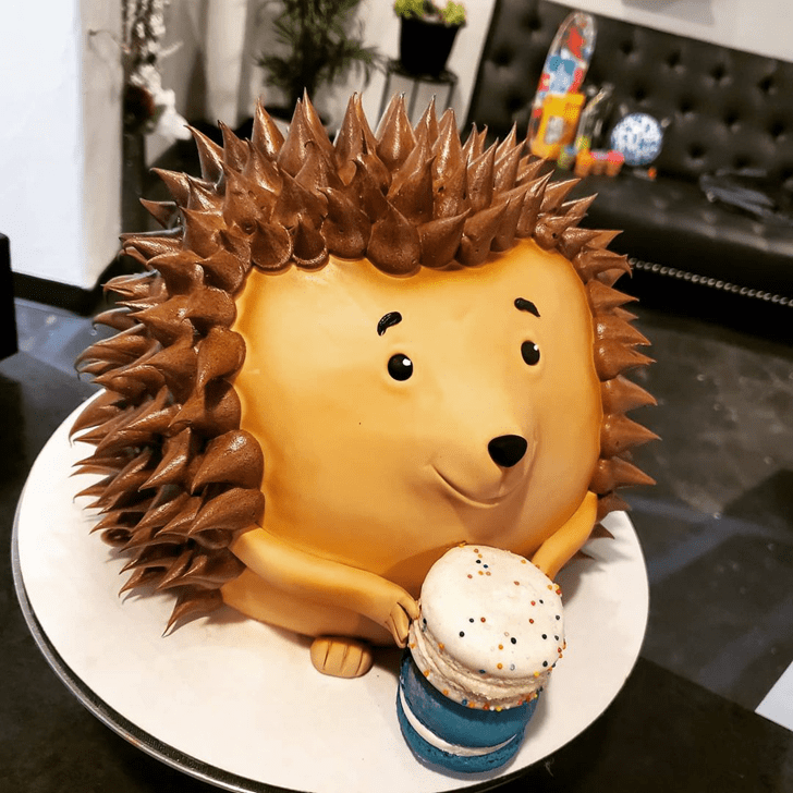Nice Hedgehog Cake