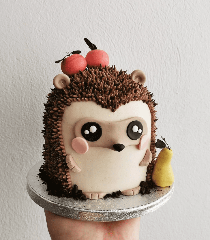 Refined Hedgehog Cake