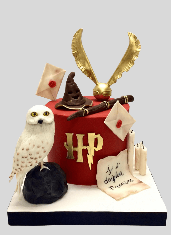 Beauteous Hedwig Cake