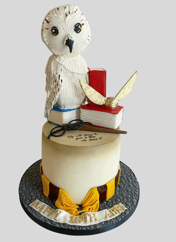 Exquisite Hedwig Cake