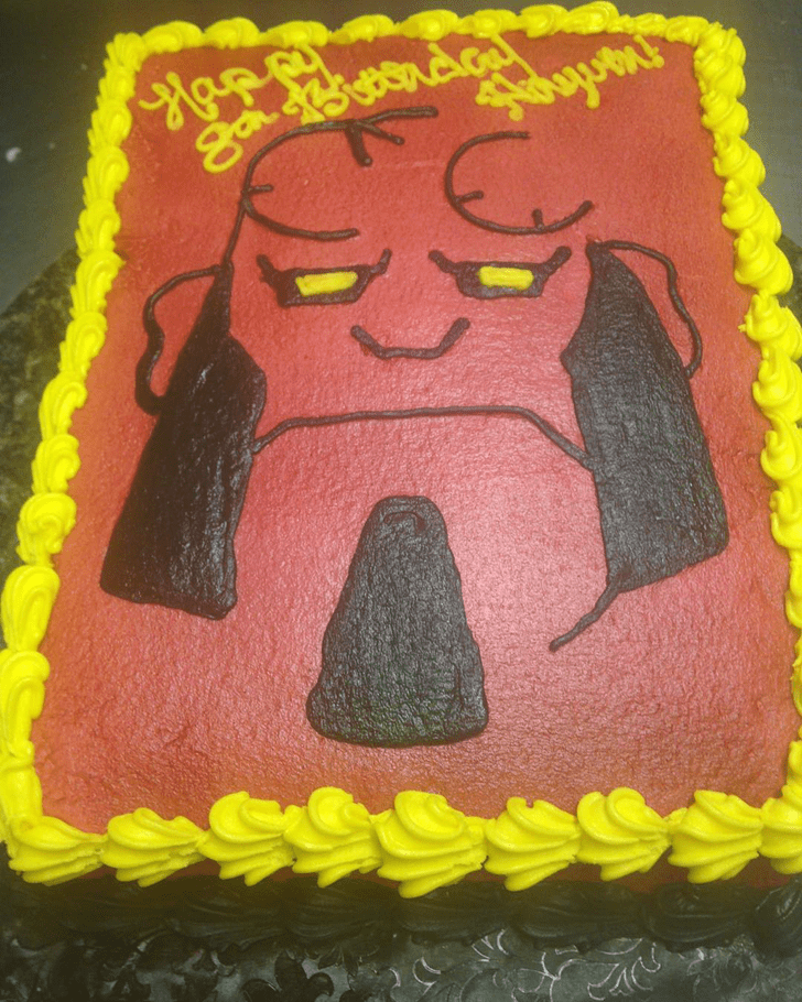 Alluring Hellboy Cake