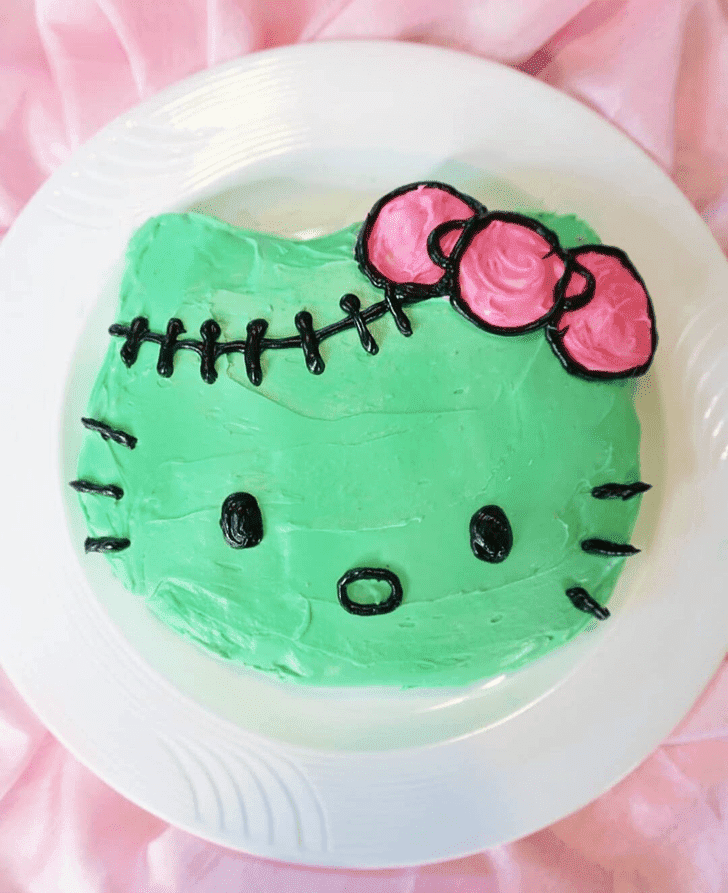 Admirable Hello Kitty Cake Design