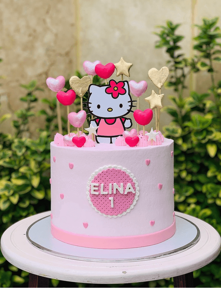 Appealing Hello Kitty Cake
