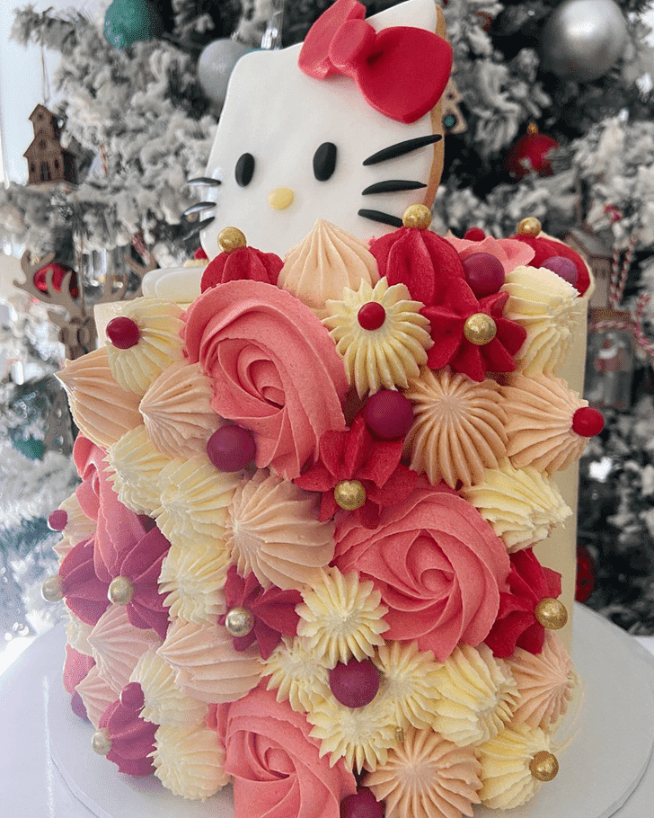 Excellent Hello Kitty Cake