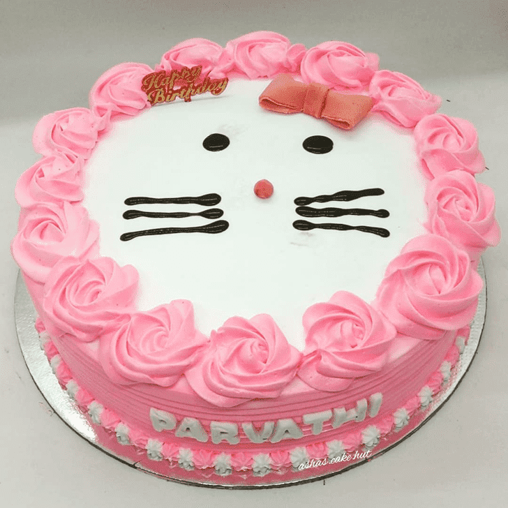 Graceful Hello Kitty Cake