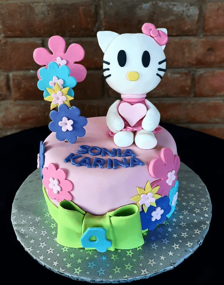 Ideal Hello Kitty Cake