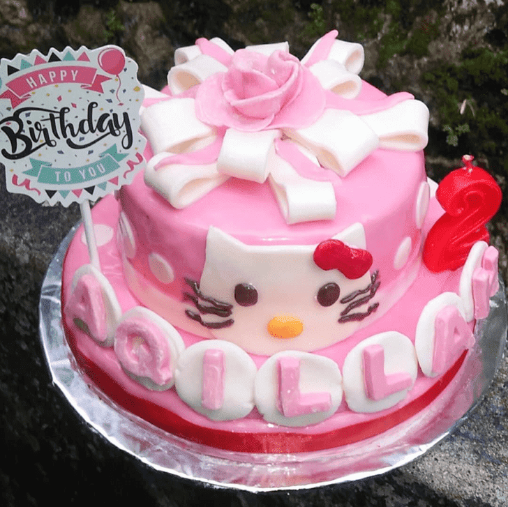 Ravishing Hello Kitty Cake