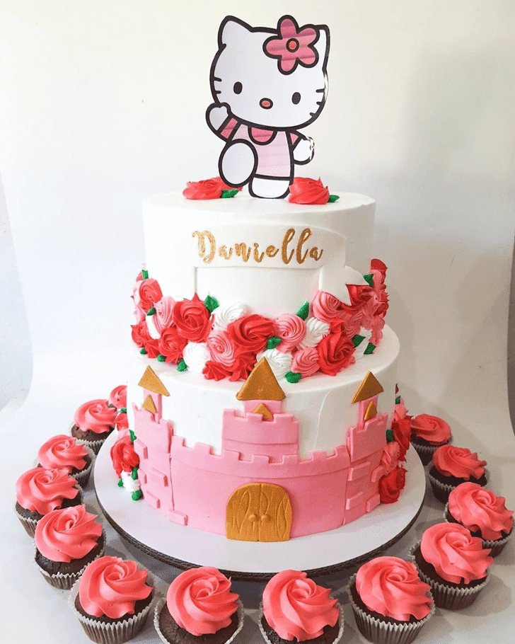 Superb Hello Kitty Cake