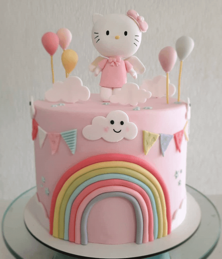 Wonderful Hello Kitty Cake Design