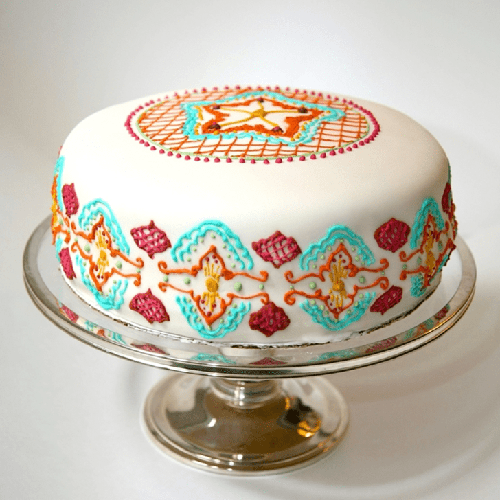 Angelic Henna Cake