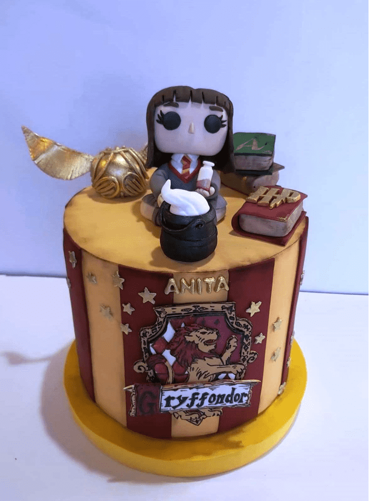 Admirable Hermione Granger Cake Design