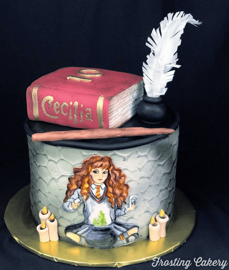 Excellent Hermione Granger Cake