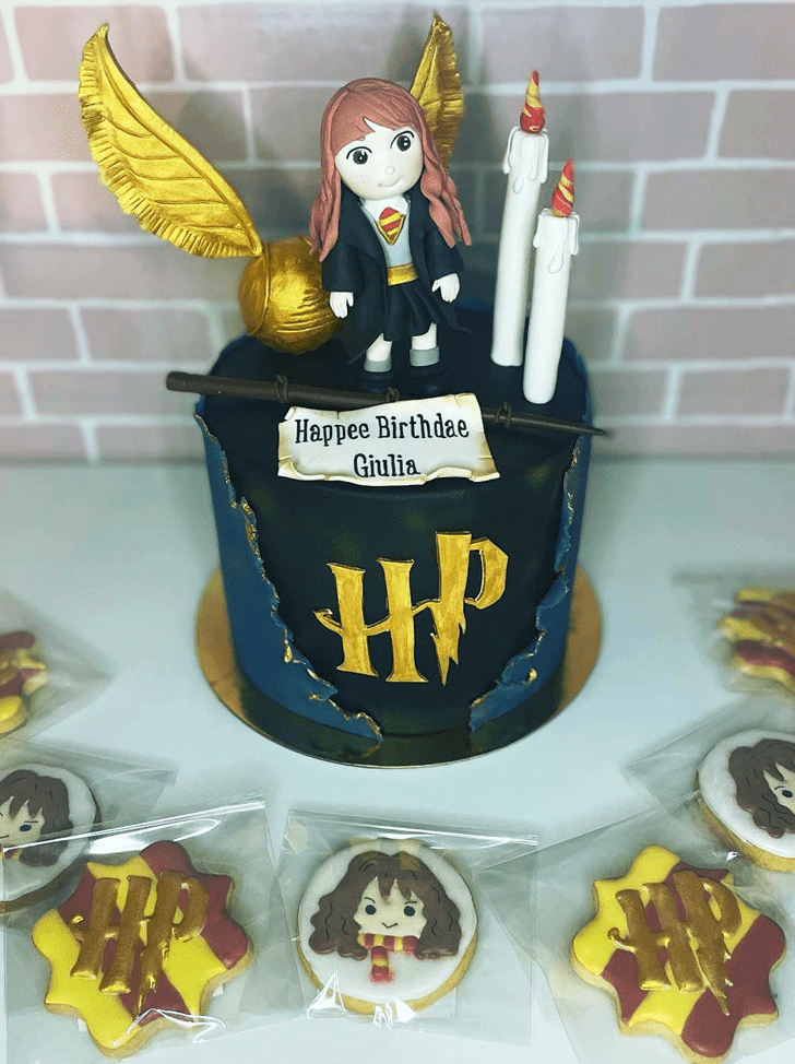 Mesmeric Hermione Granger Cake