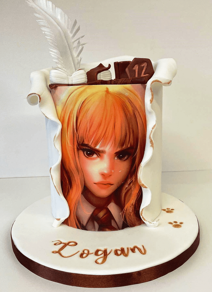Pleasing Hermione Granger Cake