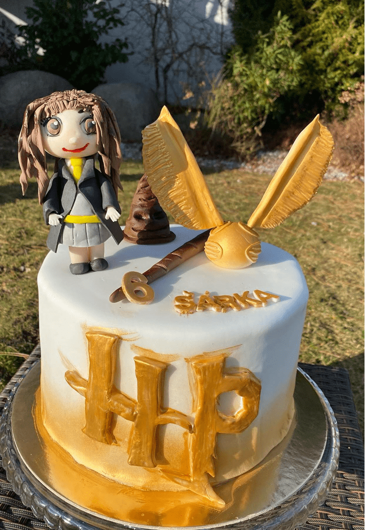 Resplendent Hermione Granger Cake