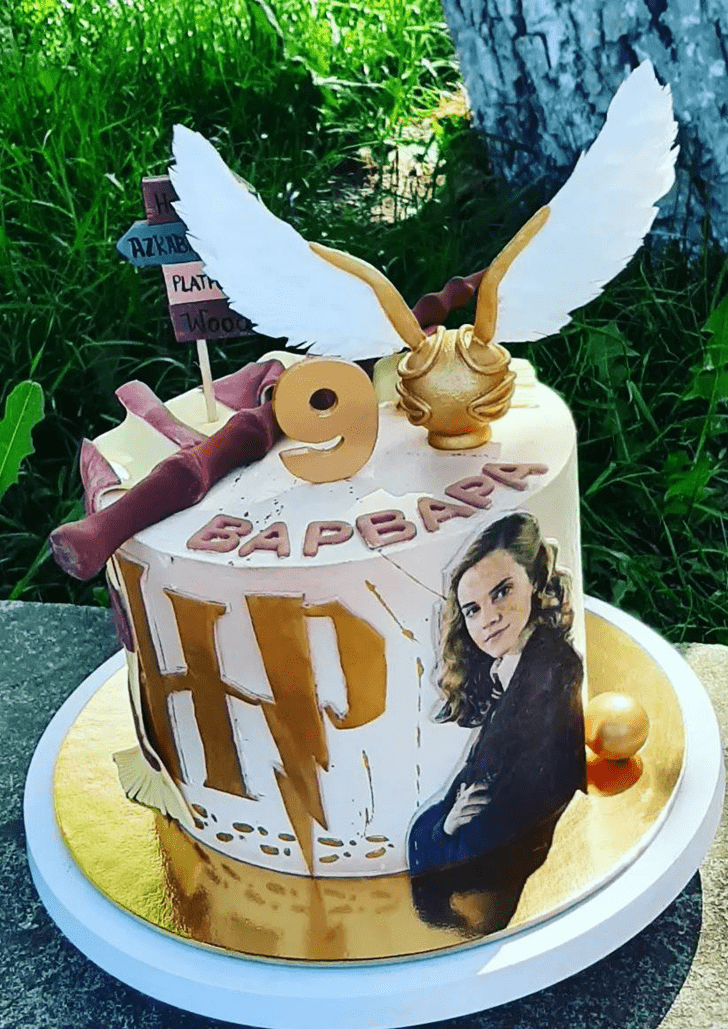 Shapely Hermione Granger Cake
