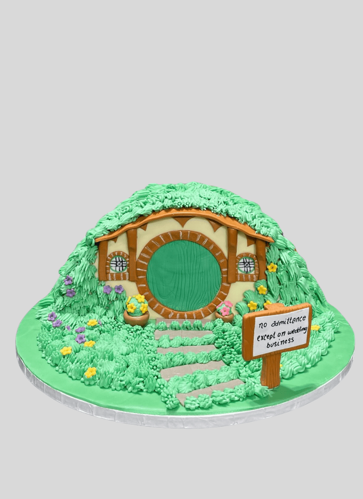 Alluring Hobbit Cake