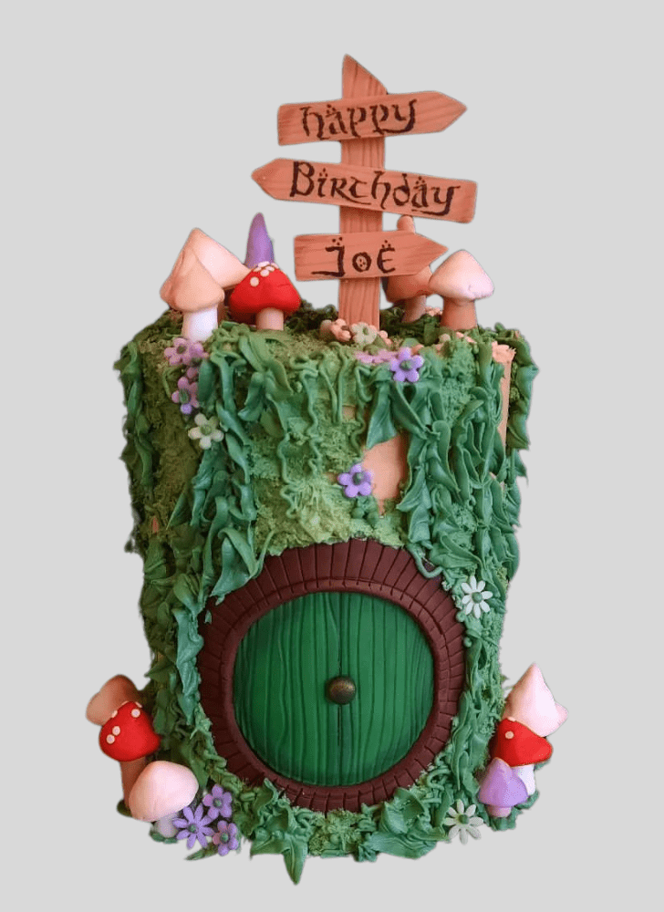 Appealing Hobbit Cake