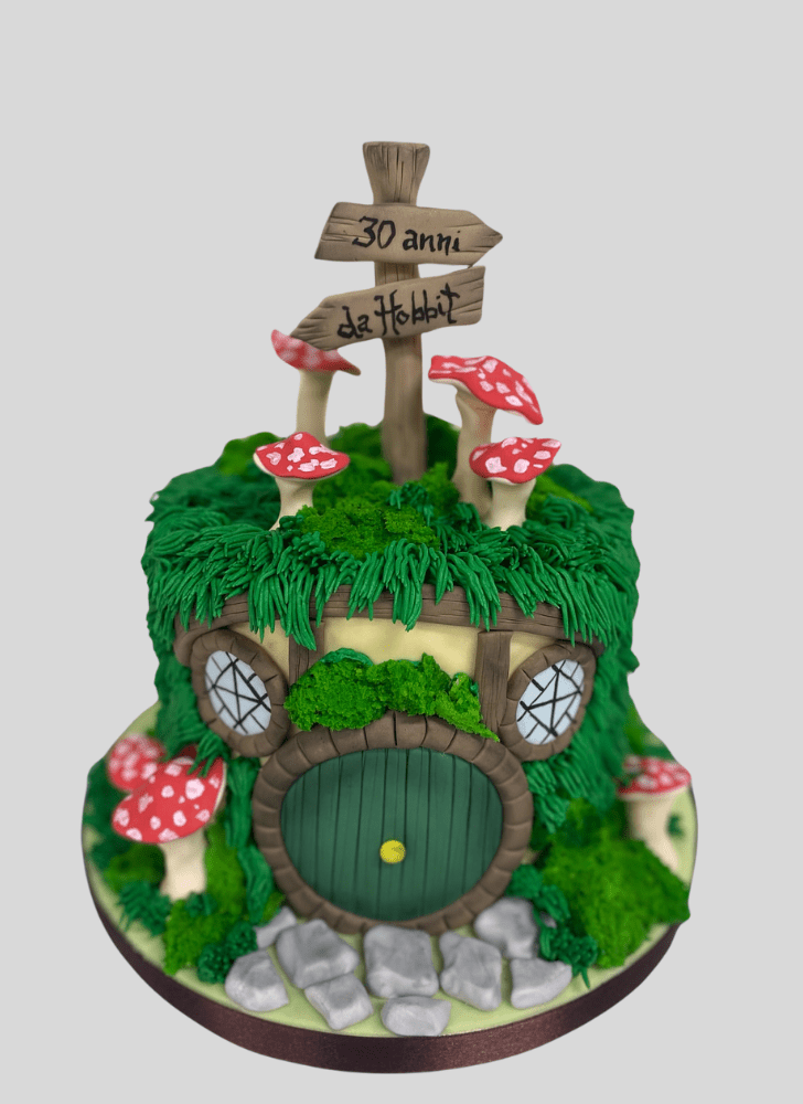 Cute Hobbit Cake