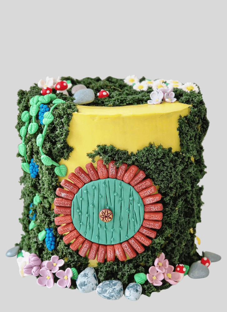 Enticing Hobbit Cake