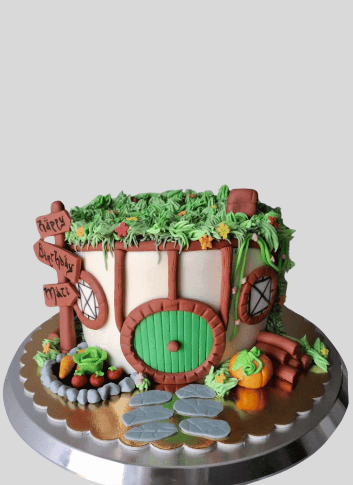 Shapely Hobbit Cake