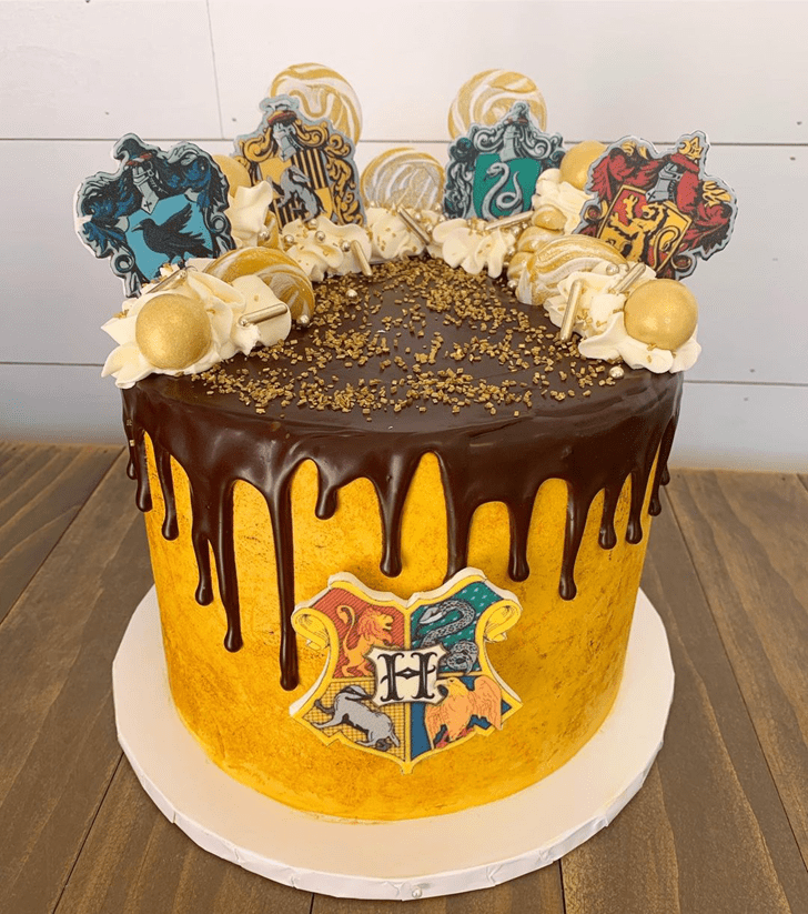 Admirable Hogwarts Cake Design