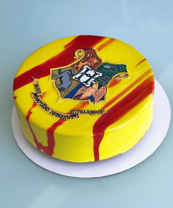 Alluring Hogwarts Cake